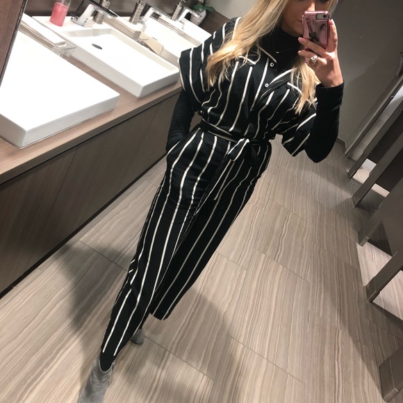 striped jumpsuit short sleeve